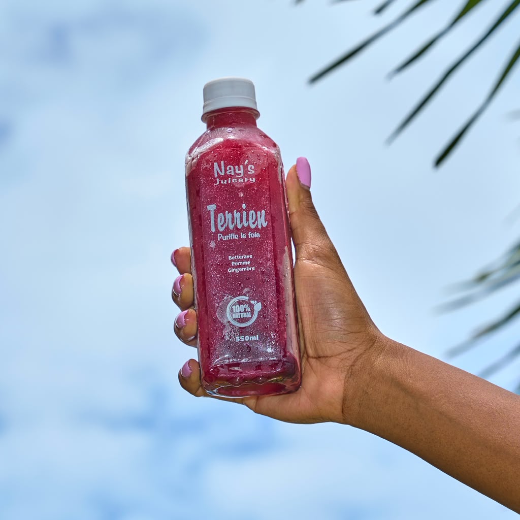 Jus Terrien Nay's Juicery — betterave, pomme, gingembre, 350 ml