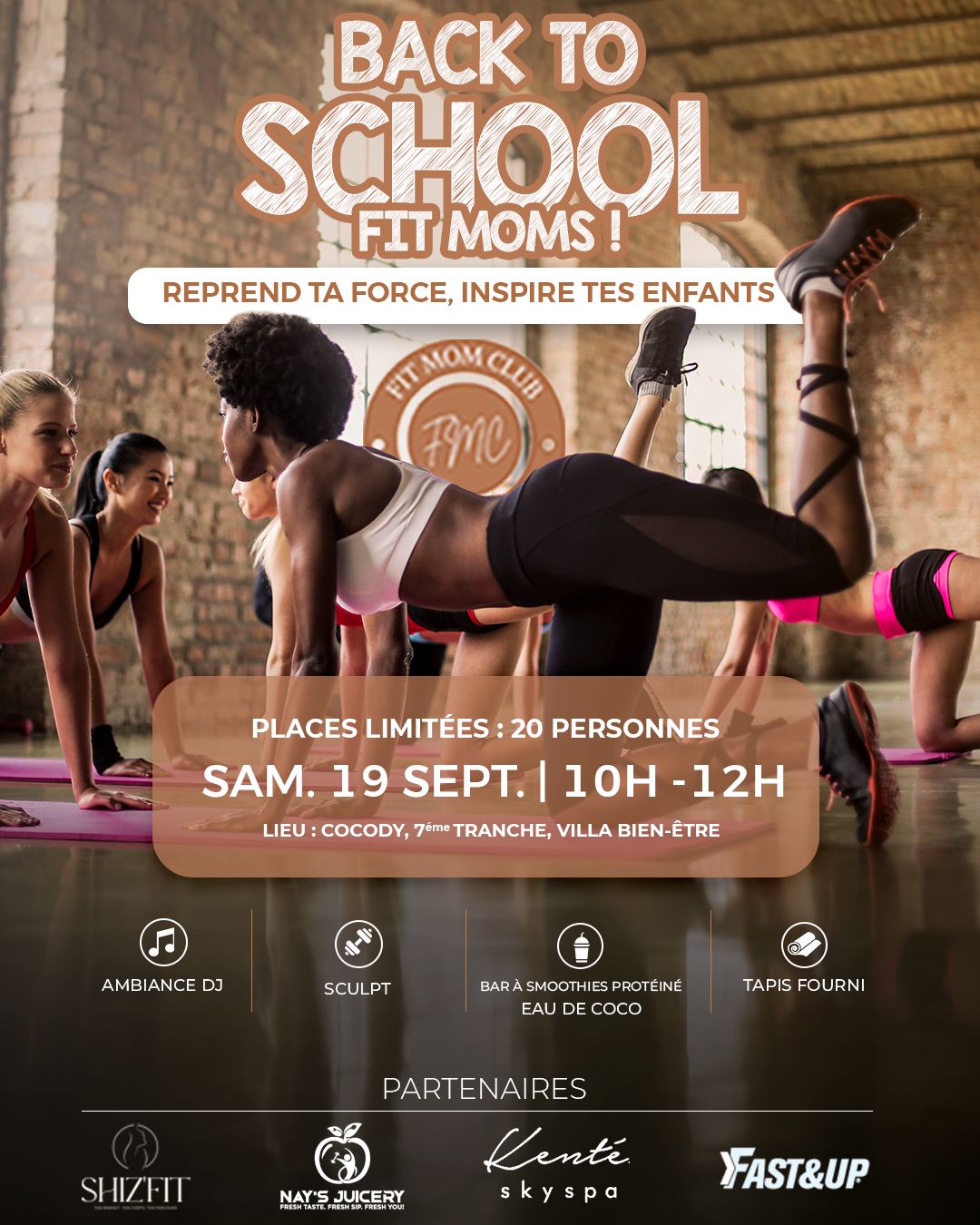 BACK TO SCHOOL — FIT MOMS !